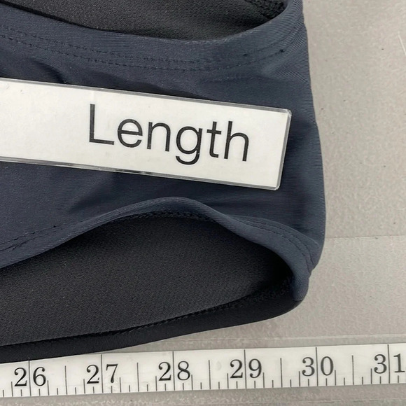 Aqua Green Swimsuit Womens X Large XL Blue Black NWT Geometric Halter One-Piece - Picture 17 of 17